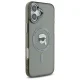 Karl Lagerfeld dėklas iPhone 16 telefonui IML Metal Karl Head MagSafe, juodas