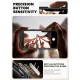 Supcase IBLSN Ares Flip Mag MagSafe dėklas iPhone 17 Pro Max, juodas