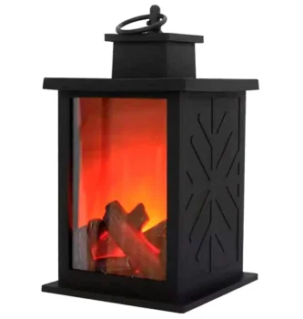 LED žibintų su liepsnos efektu rinkinys, 12 vnt. (Modelis: 140317)