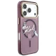 Karl Lagerfeld Script Logo MagSafe dėklas telefonui iPhone 18 Pro Max / 17 Pro Max, bordo