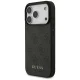 Guess dėklas iPhone 17 Pro telefonui 4G Classic, juodas