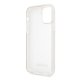 Guess iPhone 11 Pro dėklas Glitter, sidabrinis