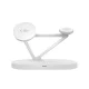 „Tech-Protect QI15W-A41“ trys viename belaidis įkroviklis su MagSafe, baltas