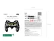 Ikonka Gamepad folinis balionas, 72x52 cm, juodas