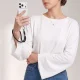 Riešo dirželis telefonui Tech-Protect C11S Rope, juodas