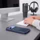 Tech-Protect MagPrime MagSafe CC dėklas iPhone 18 Pro / 17 Pro, matinis tamsiai mėlynas