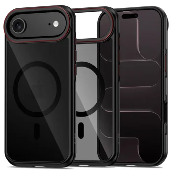 Tech-Protect MagHybrid MagSafe Case for iPhone Air, Black and Red