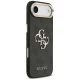 Guess 4G Big 4G Classic Logo dėklas telefonui iPhone Air, juodas ir auksinis