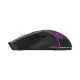 Wozinsky WMGB-3200 belaidė optinė žaidimų pelė su RGB apšvietimu, juoda