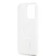 DKNY dėklas iPhone 15 Pro Max su MagSafe, Checkered Mono Pattern, juodas