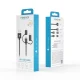„Forever“ 3 viename laidas USB į „Lightning“ / USB-C / „microUSB“ 1 m, Juodas