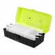 Trizand Fishing Tackle Box Organizer 33 cm, Green-Black
