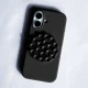 Silikoninis dėklas Silicone Stick telefonui iPhone 17 Pro 6,3\", juodas