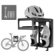Dviračių stovas-laikiklis Wozinsky WSW-02S 16-29\" dviračiams, iki 30 kg, juodas