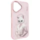 Nimmy Fashion Cute Pet MagSafe dėklas telefonui iPhone 16, rožinis