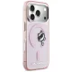Karl Lagerfeld IML Peekaboo MagSafe dėklas iPhone 17 Pro Max, Rausvas