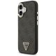 Guess 4G Triangle Logo MagSafe dėklas iPhone 17 telefonui, juodas