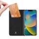 Dux Ducis Skin Pro atverčiamasis dėklas iPhone 14 Plus juodas