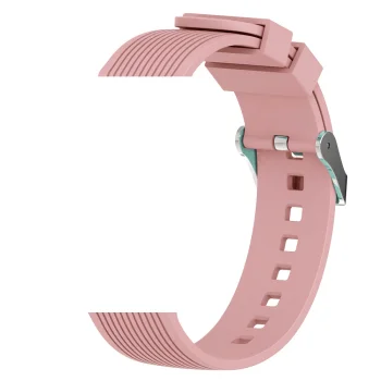 „Devia Deluxe Sport“ 20 mm silikoninis dirželis „Samsung Galaxy Watch“, rožinis