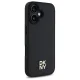 DKNY Repeat Pattern Stack Logo MagSafe dėklas, skirtas iPhone 16, juodas
