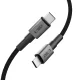 Tech-Protect UltraBoost DNA USB-C 100W laidas, 50 cm, pilkas