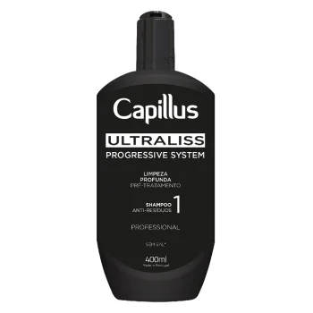 Giliai valantis šampūnas Activeshop Capillus Ultraliss Nanoplastia Step 1, 400 ml