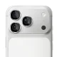 3mk Lens Protection Pro kameros stiklas iPhone 17 Pro / 17 Pro Max, sidabrinis