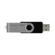 USB atmintinė Goodram Twister 3.0, 64GB, juoda