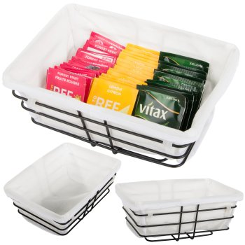Kitchen and Bathroom Basket Shelf Organaizer, Different colours