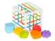 Sensory Shape Sorter Cube for Toddlers, 7 Pcs