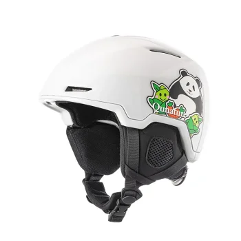 Kids Ski Helmet Qunature 10130003005 Panda M (54-58 cm) - White
