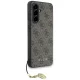 Guess HC PU 4G Charm dėklas skirtas Samsung Galaxy A56 5G, rudas
