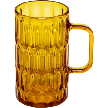 Guzzini Vanity akrilinė alaus stiklinė, 590 ml, geltona
