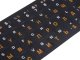 Keyboard Stickers QWERTY + Cyrillic 11x13mm Black