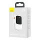 Baseus Qpow išorinė baterija 20000mAh 22.5W su USB-C laidu, balta