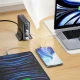 Įkrovimo stotelė Tech-Protect DC80W-GAN 6-port 80W, juoda