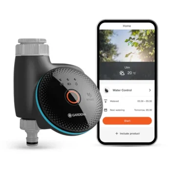 Išmanusis laistymo valdiklis Gardena smart Water Control, juodas