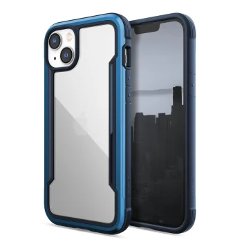 Dėklas Raptic Shield telefonui iPhone 14 Plus su MagSafe, mėlynas