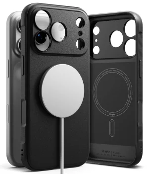 Dėklas Ringke Onyx MagSafe, skirtas iPhone 18 Pro Max / 17 Pro Max, juodas