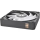 Thermaltake CT140 EX ARGB korpuso ventiliatoriai (3 vnt.), juodi