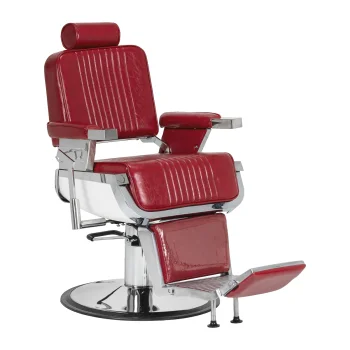 Barber Chair Gabbiano Royal X, Red