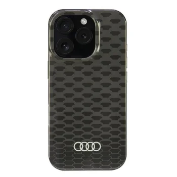 Dėklas Audi IML Stitching Pattern MagSafe skirtas iPhone 16 Pro 6.3", juodas