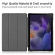 Samsung Galaxy Tab A8 10.5 (2021) (2022) (SM-X200/X205) Trifold Stand PU Leather Hard Protective Cover Case, Grey