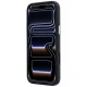 Karl Lagerfeld Grained Elongated Logo MagSafe dėklas iPhone 17/18 Pro Max, bordo