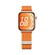 Tech-Protect Nylon dirželis laikrodžiui Huawei Watch Fit 3 / 4 / 4 Pro / 5 / 5 Pro, oranžinis