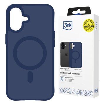 MagSafe Case 3mk iPhone 17 Blue Translucent