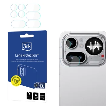 Hibridinis apsauginis stiklas kamerai 3mk Lens Protection, Nothing Phone (4a) Pro