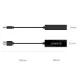 Tinklo adapteris Orico UTJ-U3 USB-A 3.0 į RJ45 Gigabit Ethernet, juodas