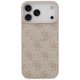 Guess 4G Ring Classic Logo MagSafe dėklas iPhone 17 Pro Max, rožinis