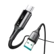 Joyroom S-A60 StarTalk USB-A į USB-C laidas 3A 1.2m, juodas